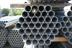 4" x .160 x 13' CR40 Commercial Galvanized Pipe for Chain Link Fences