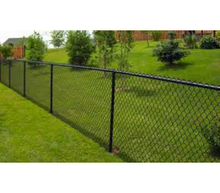 72" x 2" x 8 ga Black Commercial Wire - Knuckle Knuckle