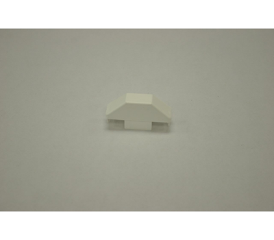 White Dog Eared Picket Cap 7/8" x 3"