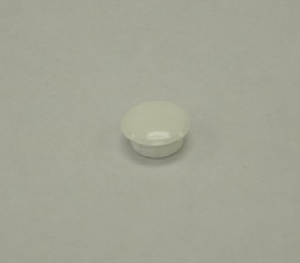 White Plug Cap 5/8"