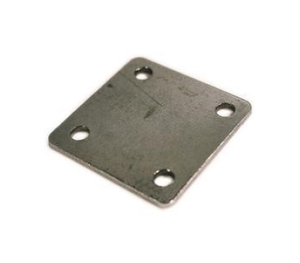 8" x 8" x 3/8" Steel Plate