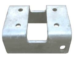 Truck Bracket - Round Post - Aluminum Slide Gate