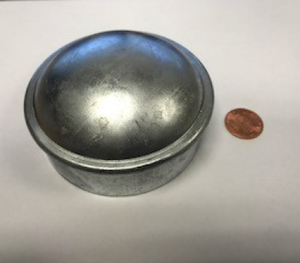 Steel Dome Cap 2-1/2"
