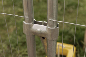 Anti-Climb Temporary Fence Panel- 6'6" Tall x 11'-5" Wide